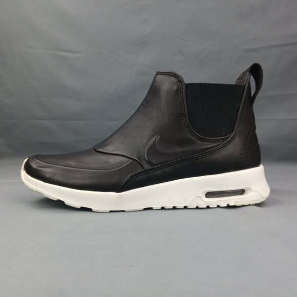 Nike Air Max Thea Mid Women's Casual Black White Shoes 859550 001